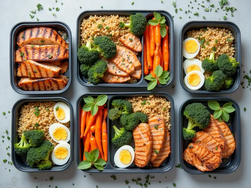 High-protein meal prep for optimal recovery and muscle growth
