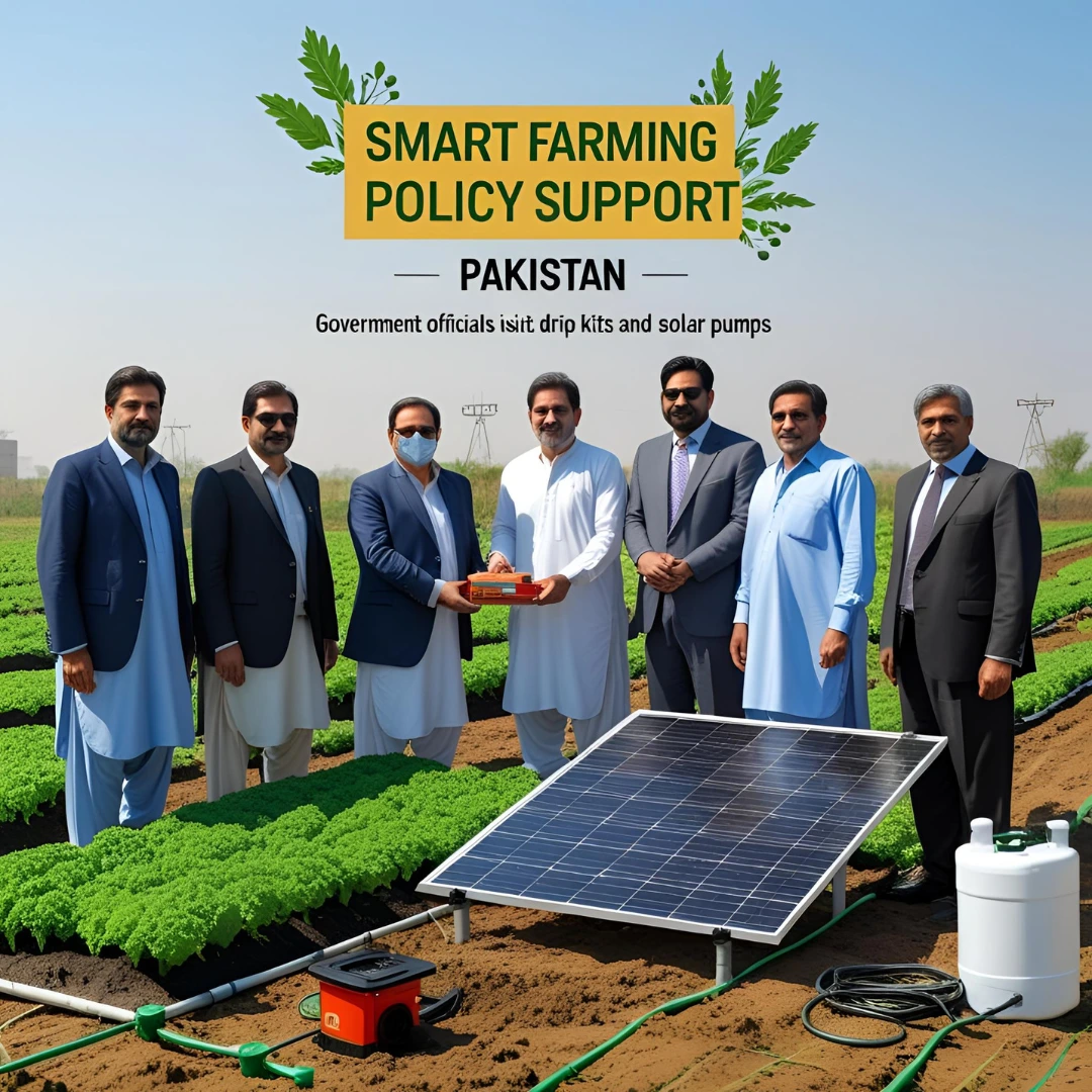 Smart Farming – Government Support for Agriculture in Pakistan