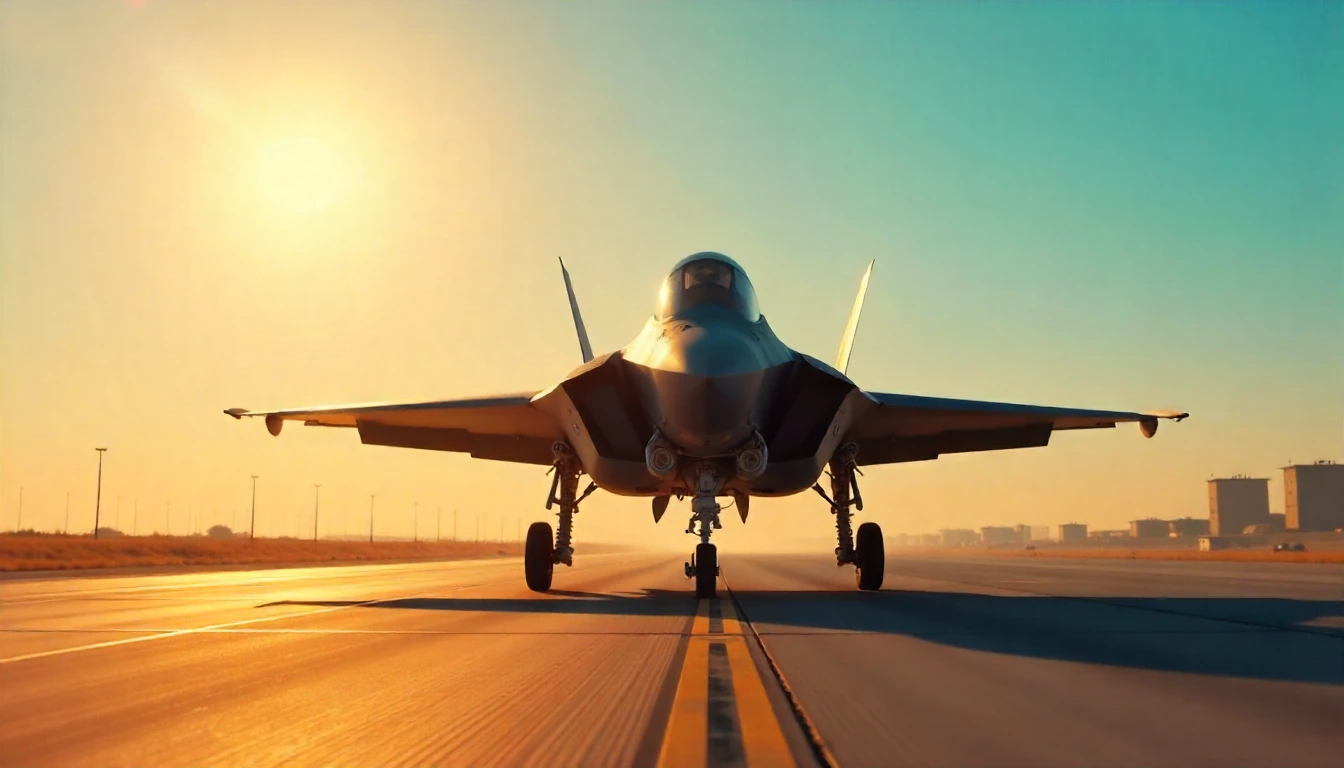 USA and India F-35 fighter jet deal on airbase runway